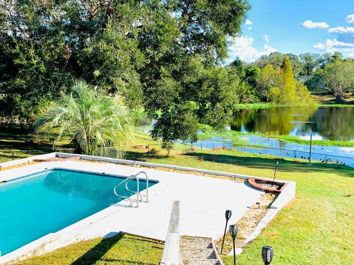 Stylish Lake Home With Huge Pool, Arcade With Ps5,And Theater Just 5 Min From Legoland 윈터헤이븐 외부 사진