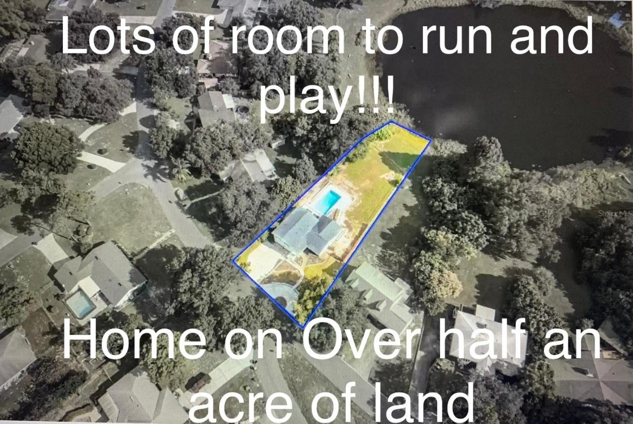 Stylish Lake Home With Huge Pool, Arcade With Ps5,And Theater Just 5 Min From Legoland 윈터헤이븐 외부 사진